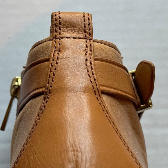 Coach Hewes ankle Booties Ginger tan color; size 8M - Picture 10 of 12